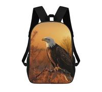 FekiLoot Bald Eagle Backpack Laptop Computer Bag Large Travel Backpack Custom Print Bookbag Work Casual Daypack