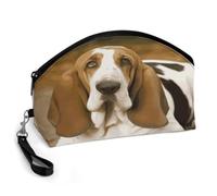 FekiLoot Basset Hound Makeup Bag Toiletry Bag Cosmetic Organizer