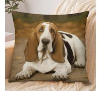 FekiLoot Basset Hound Pillowcase Pillow Sham Pillow Case