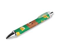 FekiLoot Bear Honey Pot Ballpoint Pens Retractable Ball Point Pens Smooth-Flowing Black Ink 0.5mm Writing Pen Black Ink Pen for Men Women 1 PCS