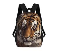 FekiLoot Bengal Tiger Bookbags 17 Inch Aesthetic Laptop Bagpack Casual Travel Laptop Backpack Unisex Aesthetic Daypack for College Work Travel
