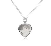 FekiLoot Black White Swans Urn Necklaces for Ashes Personalized Human Pet Cremation Jewelry Keepsake Locket Heart Pendant with Filling Kit Memorial Gift for Dog Cat Lover Women Men