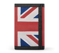 FekiLoot British Flag Wallet Portable Tri Fold Wallet with Zipper Coin Purse for Women Credit Car