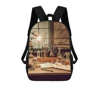 FekiLoot Chemistry Lab Backpack Laptop Computer Bag Large Travel Backpack Custom Print Bookbag Work Casual Daypack