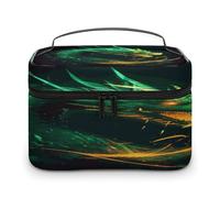 FekiLoot Chinese Dragon Makeup Bag Large Capacity Travel Cosmetic Bag Lightweight Hand-held Toiletry Bags Portable Cosmetic Pouch Cute Make Up Pouch for Women