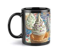 FekiLoot Coffee Mug Mug Cup Travel Mug Ceramic Mug Sweet Ice Cream Tea Cup for House Kitchen Enthusiasts Gift