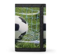 FekiLoot Cool Soccer Ball Wallet Slim Trifold Wallets with Multiple Card Slots Credit Card Holder Pocket Coin Purse