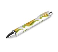 FekiLoot Corn on The Cob Image Ballpoint Pens Retractable Black Ink Ballpoint Pens 0.5mm Medium Point Smooth Writing Pattern Pen with Super Soft Grip Cute Work Supplies for Men Women 1 PCS