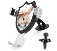 FekiLoot Cry Rabbit Car Phone Holder Mount Strongest Suction & Clip Cell Phone Mount for Dashboard Windshield Vent Fits 4-6" Phones (Straight Vent Only)