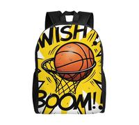 FekiLoot Cute Backpack Waterproof Lightweight Casual Daypack Basketball Travel Laptop Bag For Women Men