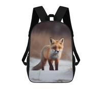 FekiLoot Cute Fox Backpack Laptop Computer Bag Large Travel Backpack Custom Print Bookbag Work Casual Daypack
