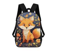 FekiLoot Cute Fox Backpack Laptop Computer Bag Large Travel Backpack Custom Print Bookbag Work Casual Daypack