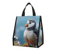 FekiLoot Cute Little Bird Lunch Bag Insulated Lunchbox Bag Reusable Leakproof Tote Women Stylish Lunchboxs Bag for Women Men Work Office Travel