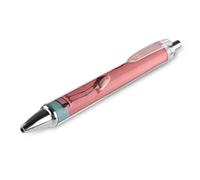 FekiLoot Flamingo on Skateboard Ballpoint Pens Retractable Ball Point Pens Smooth-Flowing Black Ink 0.5mm Writing Pen Black Ink Pen for Men Women 1 PCS