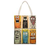 FekiLoot Freestyle Painting Shopping Bag Canvas Tote Bag