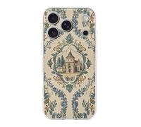 FekiLoot French Country Style for iPhone 17 Case Full Camera Protection TPU Slim Shockproof with Anti-Fingerprint Phone Cover Transparent