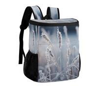 FekiLoot Frost Grass Durable Cooler Backpack, Cooler Bag Large & Leakproof,Collapsible Cooler for Hot And Cold,Camping