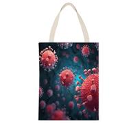 FekiLoot Full of Dark Cartoons+ Shopping Bag Canvas Tote Bag