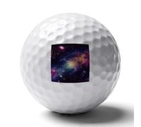 FekiLoot Galaxy in The Universe Practice Golf Ball for Putting Practice and Training,Golf Ball with Easy Control Soft Feel