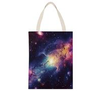 FekiLoot Galaxy in The Universe Shopping Bag Canvas Tote Bag