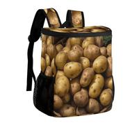 FekiLoot Garden Potatoes Durable Cooler Backpack, Cooler Bag Large & Leakproof,Collapsible Cooler for Hot And Cold,Camping
