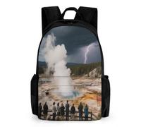 FekiLoot Geyser Geothermal Landscapes Backpack Daypack Travel Backpack