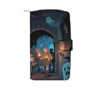 FekiLoot Ghost Castle Travel Wallet for Men & Women RFID Blocking Card Organizer Credit Card Holder Large Capacity