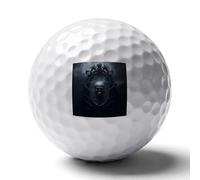 FekiLoot Ghost in Mirror Practice Golf Ball for Putting Practice and Training,Golf Ball with Easy Control Soft Feel