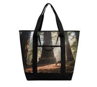 FekiLoot Giant Tree Forest Shopping Bag Tote Bag Reusable Grocery Bags
