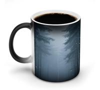 FekiLoot Giant Trees Ceramic Coffee Mug with Handle, Tea Cup with Heat Sensitive Color, Novelty Coffee Cup for Latte, Tea, Cappuccino, Milk, Cocoa
