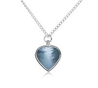 FekiLoot Giant Trees Urn Necklace Heart, Cremation Jewelry with Funnel Kit Keepsake,Ashes Necklace for Dog Cat Love Women And Men