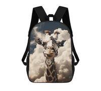 FekiLoot Giraffe Backpack Laptop Computer Bag Large Travel Backpack Custom Print Bookbag Work Casual Daypack