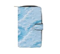 FekiLoot Glacial Crevasse Travel Wallet for Men & Women RFID Blocking Card Organizer Credit Card Holder Large Capacity