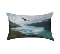 FekiLoot Glaciers and Lakes Pillow Covers Home Decor Pillow Cases