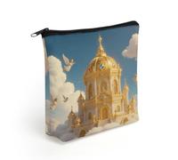 FekiLoot Golden Palace Kingdom Cosmetic Bag Make Up Bag Storage Bags