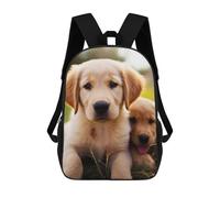 FekiLoot Golden Retriever Backpack Laptop Computer Bag Large Travel Backpack Custom Print Bookbag Work Casual Daypack