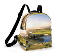 FekiLoot Golf Resort Park Travel Backpack for Men And Women,Waterproof Outdoor Sports Rucksack,Work Bag - Front Utility Pocket