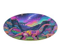 FekiLoot Graffiti Dinosaur Bath Mat Bathroom Rug Home Decor 80 * 80cm