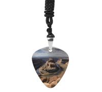 FekiLoot Grand Canyon Arizona Guitar Pick Necklace Pendant Necklace