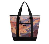 FekiLoot Grand Canyon Landforms Shopping Bag Tote Bag Reusable Grocery Bags
