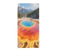 FekiLoot Grand Prismatic Springs Towels for Bathroom, Bath Towels 13.8 X 28.7 Inch, Hand Towel Multipurpose Use As Bath Fitness, Bathroom, Shower, Sports, Yoga Towel