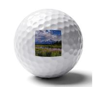 FekiLoot Grand Teton National Park Practice Golf Ball for Putting Practice and Training,Golf Ball with Easy Control Soft Feel