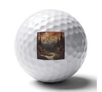 FekiLoot Great Outdoors Practice Golf Ball for Putting Practice and Training,Golf Ball with Easy Control Soft Feel