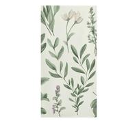 FekiLoot Green Flower Herb Sage Leaves Beach Towels for Women, Soft Absorbent Pool Towel for Men, Large Bath Towels for Travel, Quick Drying Swim Towel for Gift, Camping, Hotel, 30.3"x61.4"