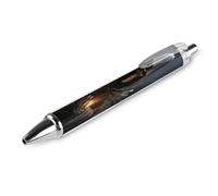 FekiLoot Grim Reaper Ballpoint Pens Retractable Ball Point Pens Smooth-Flowing Black Ink 0.5mm Writing Pen Black Ink Pen for Men Women 1 PCS