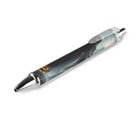 FekiLoot Grim Reaper Ballpoint Pens Retractable Black Ink Ballpoint Pens 0.5mm Medium Point Smooth Writing Pattern Pen with Super Soft Grip Cute Work Supplies for Men Women 1 PCS