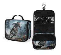 FekiLoot Hanging Toiletry Bag 24.33 Wash Bag Bathroom Storage Bags with Hanging Hook Multifunction Cosmetic Bags Makeup And Toiletries Organizer Kit for Women Men