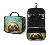 FekiLoot Hanging Toiletry Bag 24.33 Wash Bag Bathroom Storage Bags with Hanging Hook Multifunction Cosmetic Bags Makeup And Toiletries Organizer Kit for Women Men