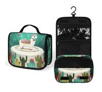 FekiLoot Hanging Toiletry Bag 24.33 Wash Bag Bathroom Storage Bags with Hanging Hook Multifunction Cosmetic Bags Makeup And Toiletries Organizer Kit for Women Men