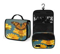 FekiLoot Hanging Toiletry Bag 24.33 Wash Bag Bathroom Storage Bags with Hanging Hook Multifunction Cosmetic Bags Makeup And Toiletries Organizer Kit for Women Men